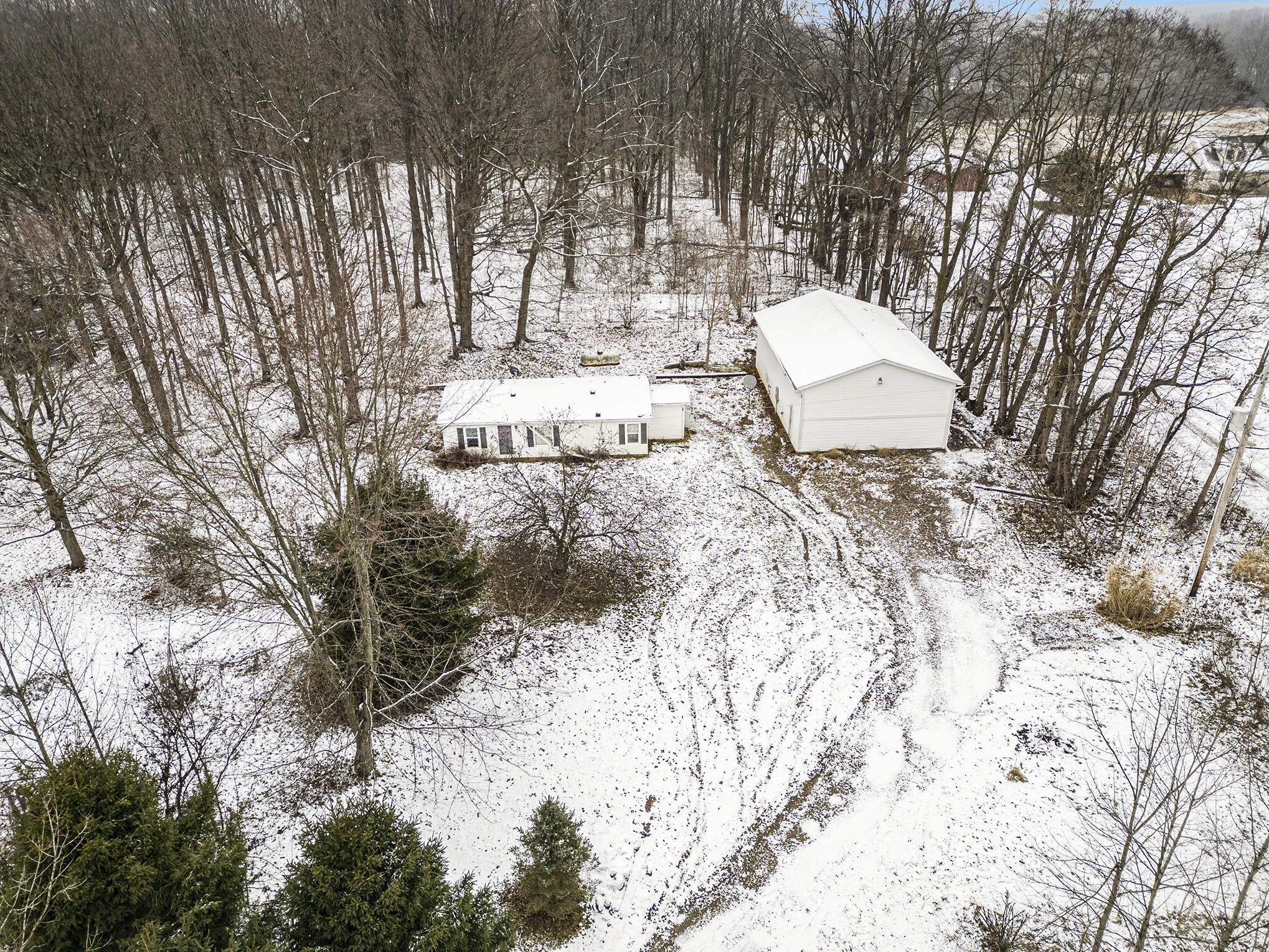 409 Able Road Buchanan, MI 49107 - Photo 1 of 24 Aerial