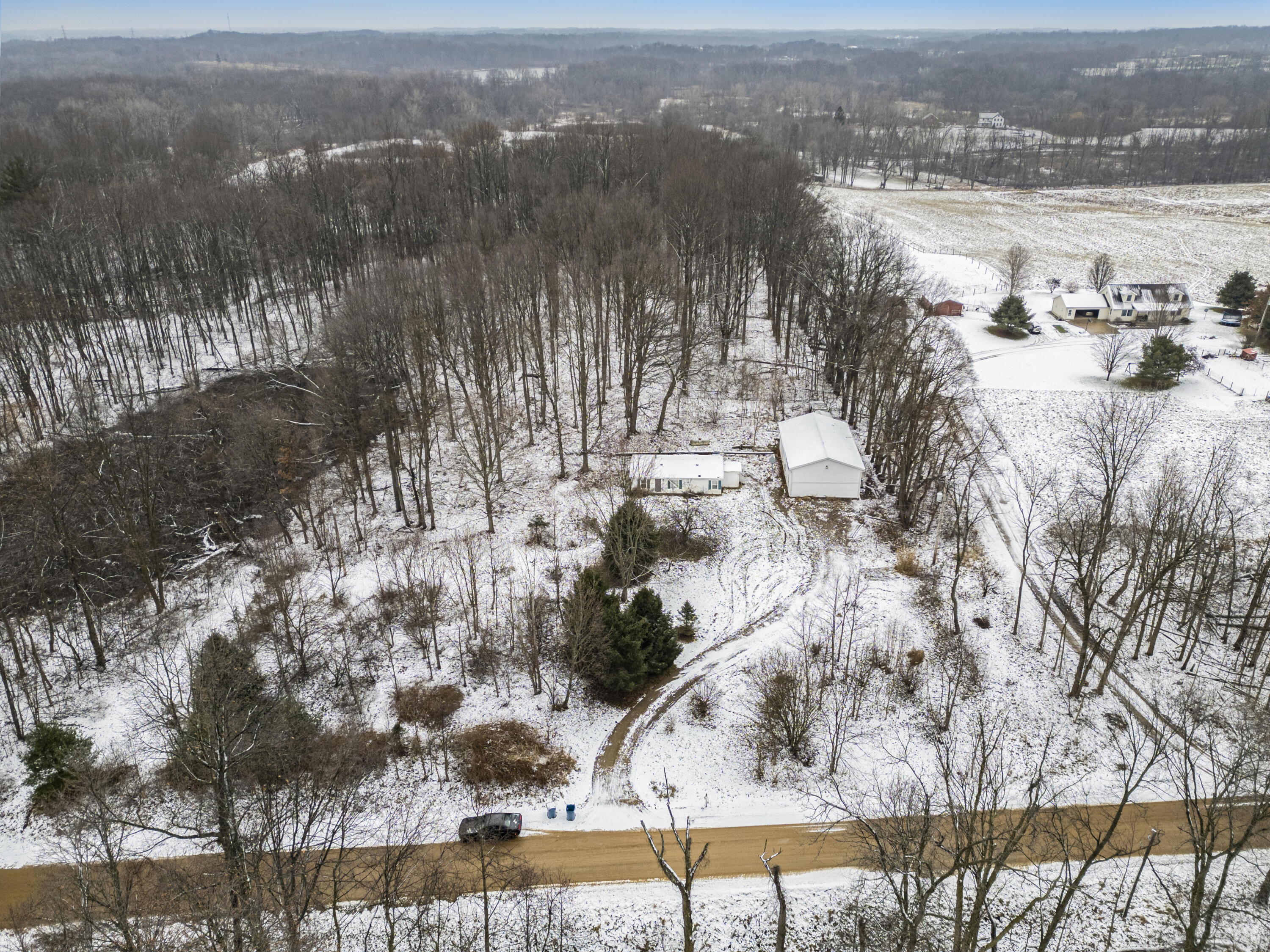 409 Able Road Buchanan, MI 49107 - Photo 22 of 24 Aerial