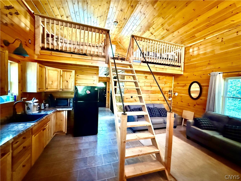 241 Jerry Look Road Orwell, NY 13144 - Photo 23 of 42 stairs to loft