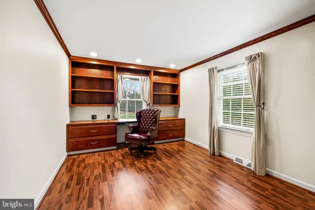 a room with furniture and a window