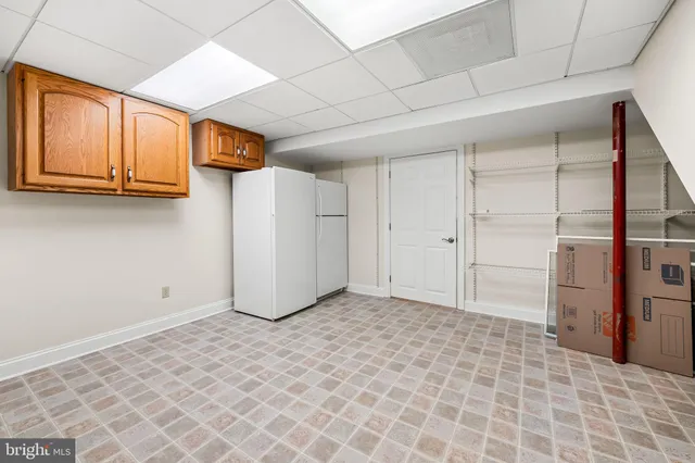 a view of a storage & utility room
