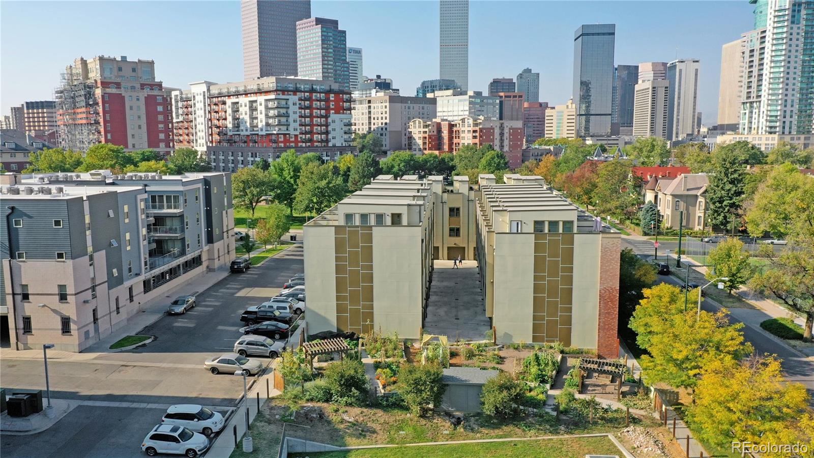 385 22nd Street, Unit 4 Denver, CO 80205 - Photo 37 of 40 a city view with tall buildings