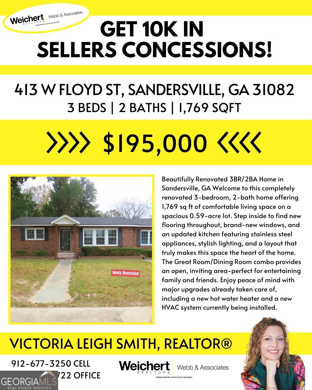 413 Floyd Street Sandersville, GA 31082 - Photo 2 of 40