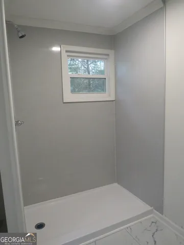 a bathroom with a toilet