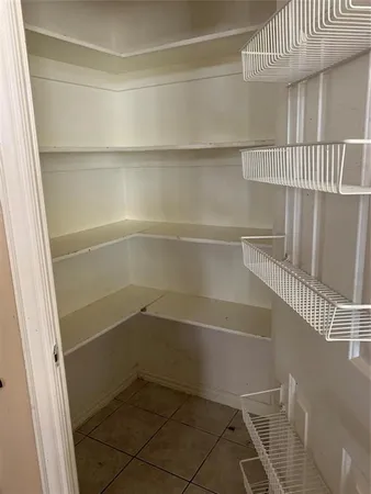 a view of a storage and utility room