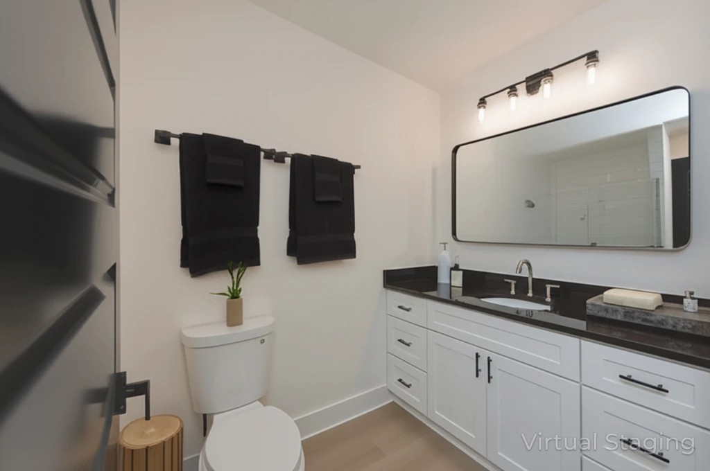1613 Elizabeth Road Nashville, TN 37218 - Photo 8 of 14 a bathroom with a toilet sink and mirror