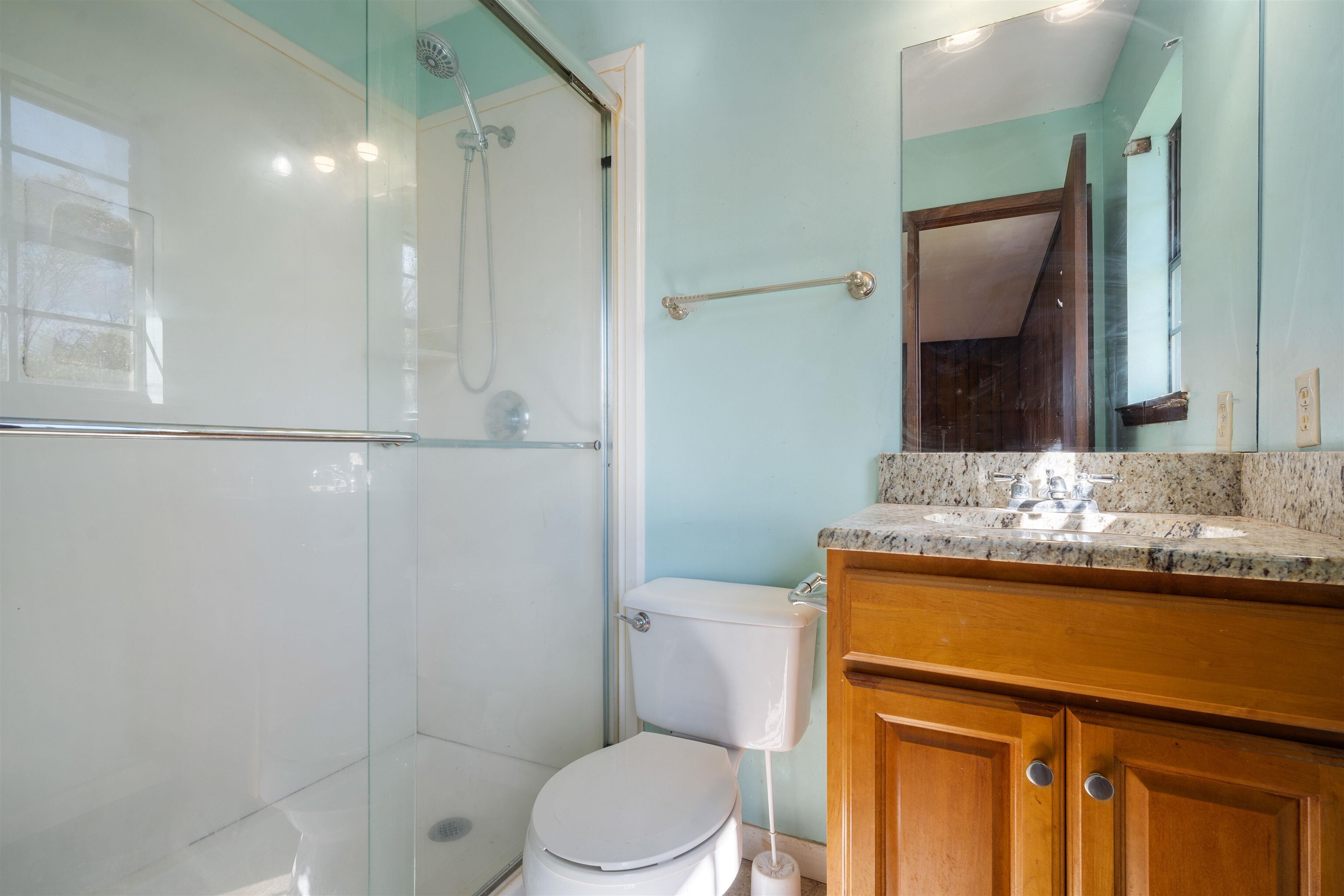 10285 Argyle Road Irvington, AL 36544 - Photo 18 of 28 Bathroom featuring vanity and a stall shower