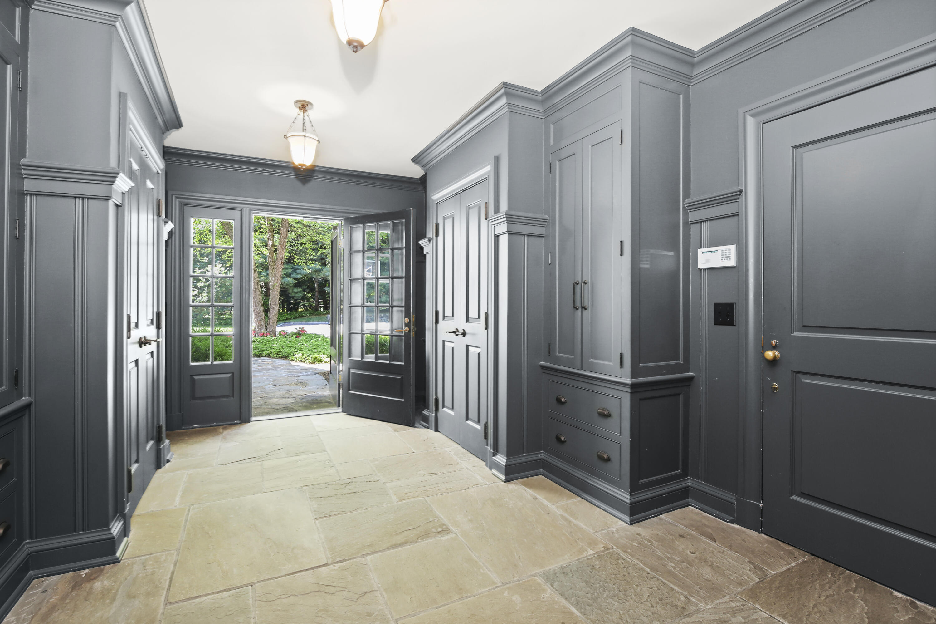 707 West Road New Canaan, CT 06840 - Photo 53 of 58 a bathroom with a tub shower and sink