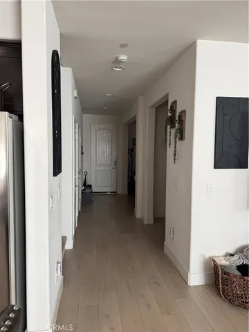 a view of a livingroom with a flat screen tv