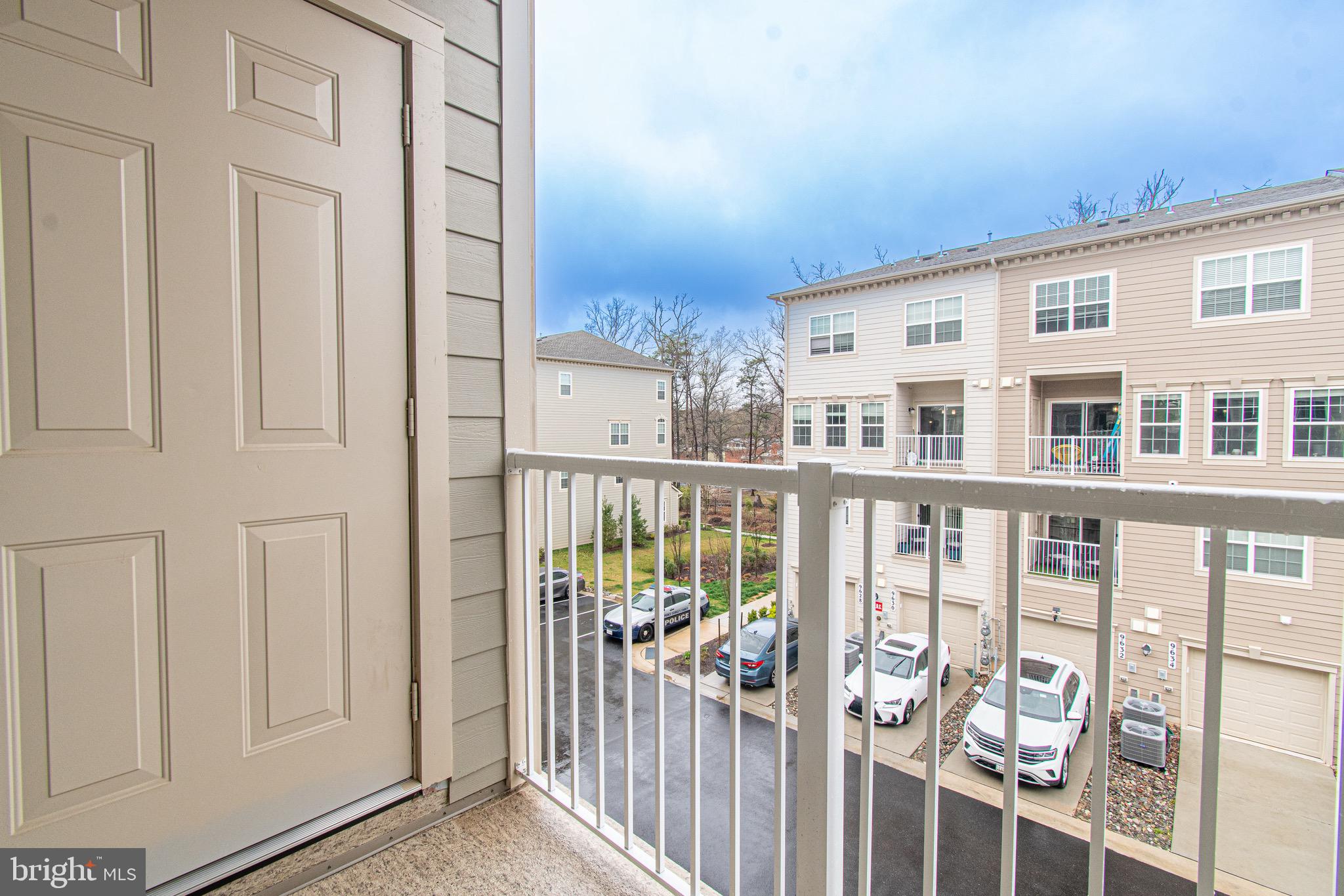 9637 Block Street Lanham, MD 20706 - Photo 21 of 47 a view of a balcony from door