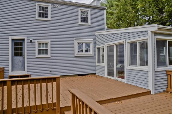 40 Mill Road Boxford, MA 01921 - Photo 2 of 20 a view of a house with deck and wooden floor