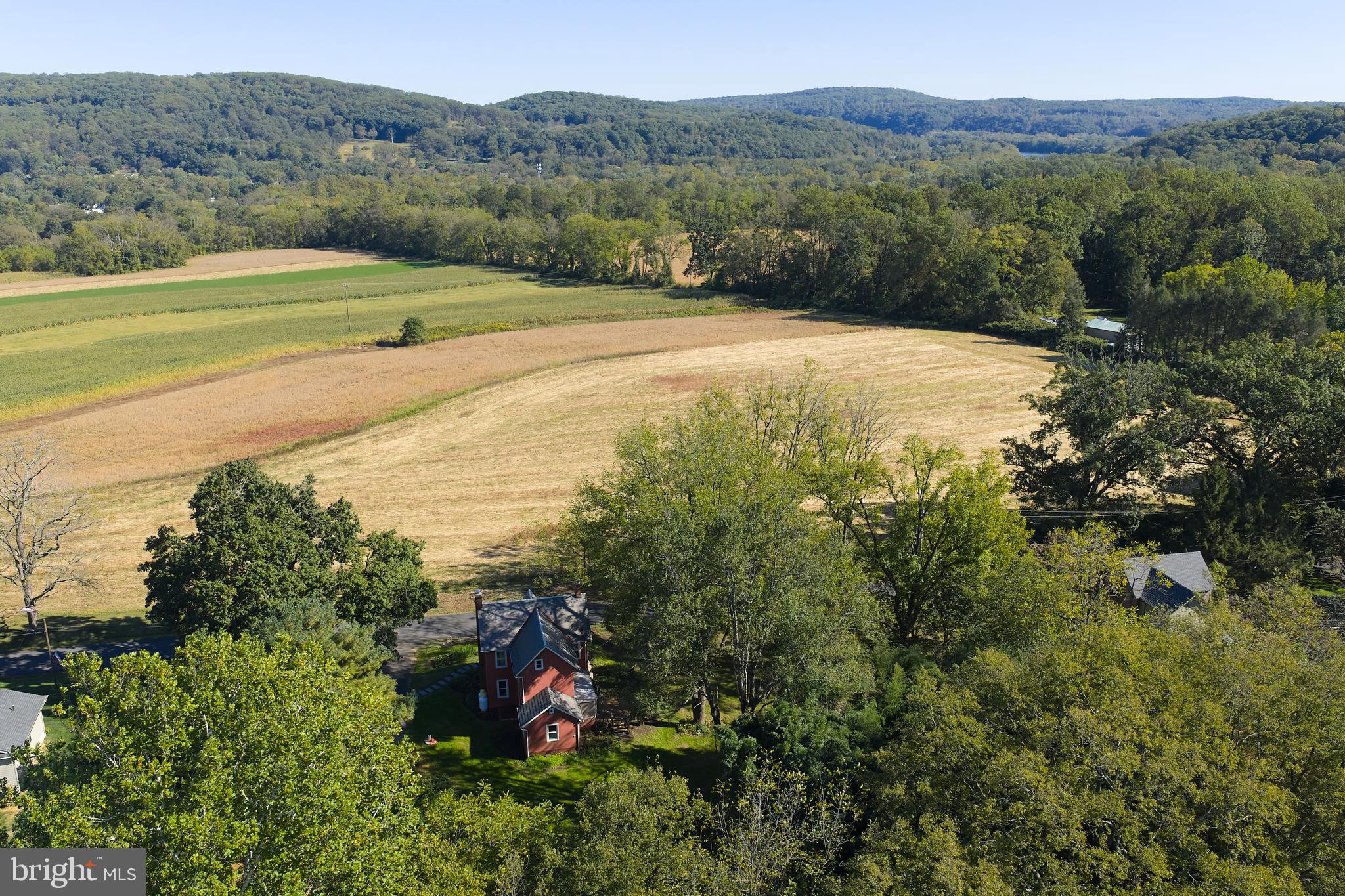 865 Sherers Hill Road Riegelsville, PA 18077 - Photo 35 of 37 a view of a mountain with an outdoor space and lakeside