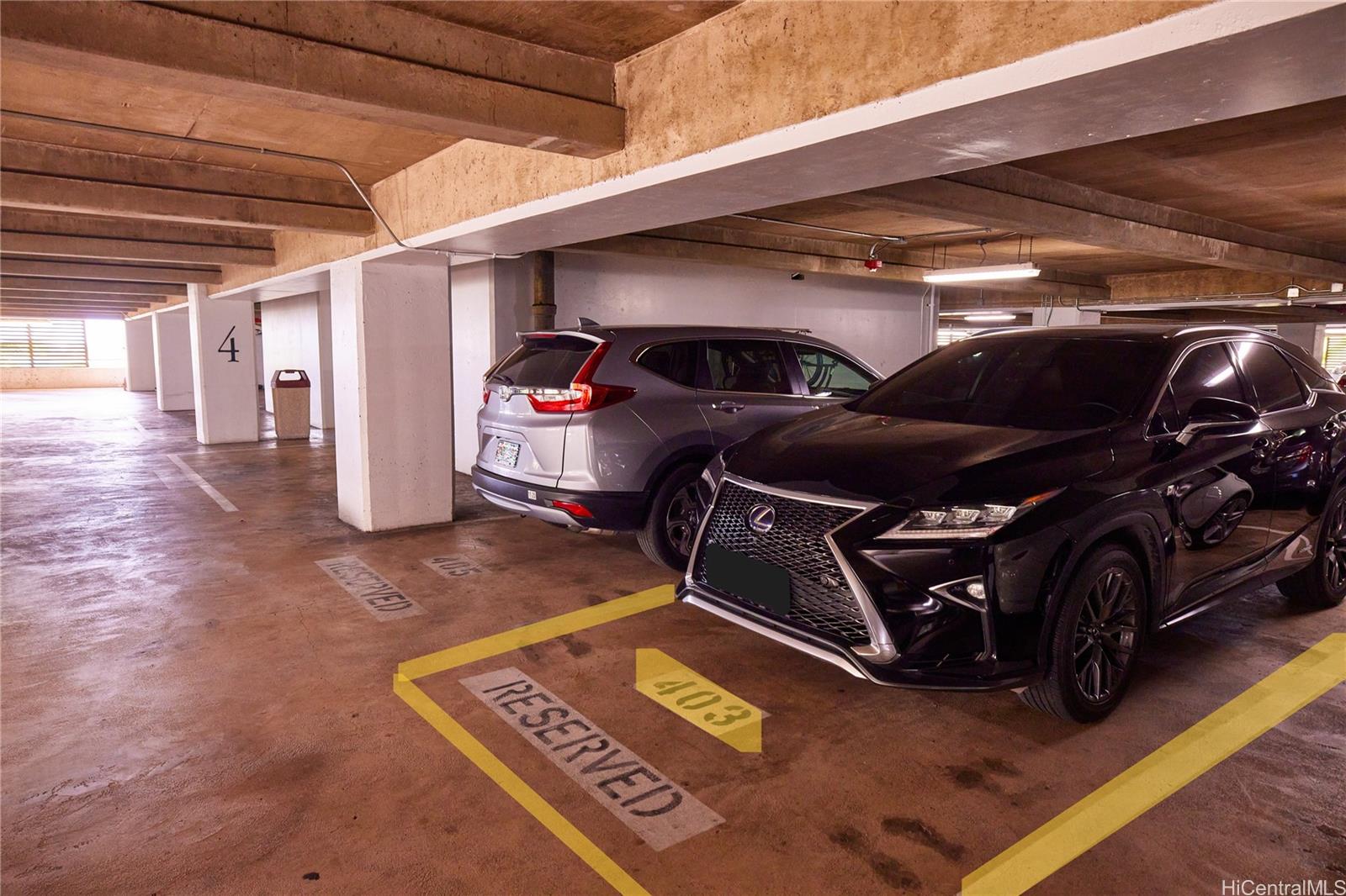 700 Richards Street, Unit 1708 Honolulu, HI 96813 - Photo 23 of 25 a view of car garage