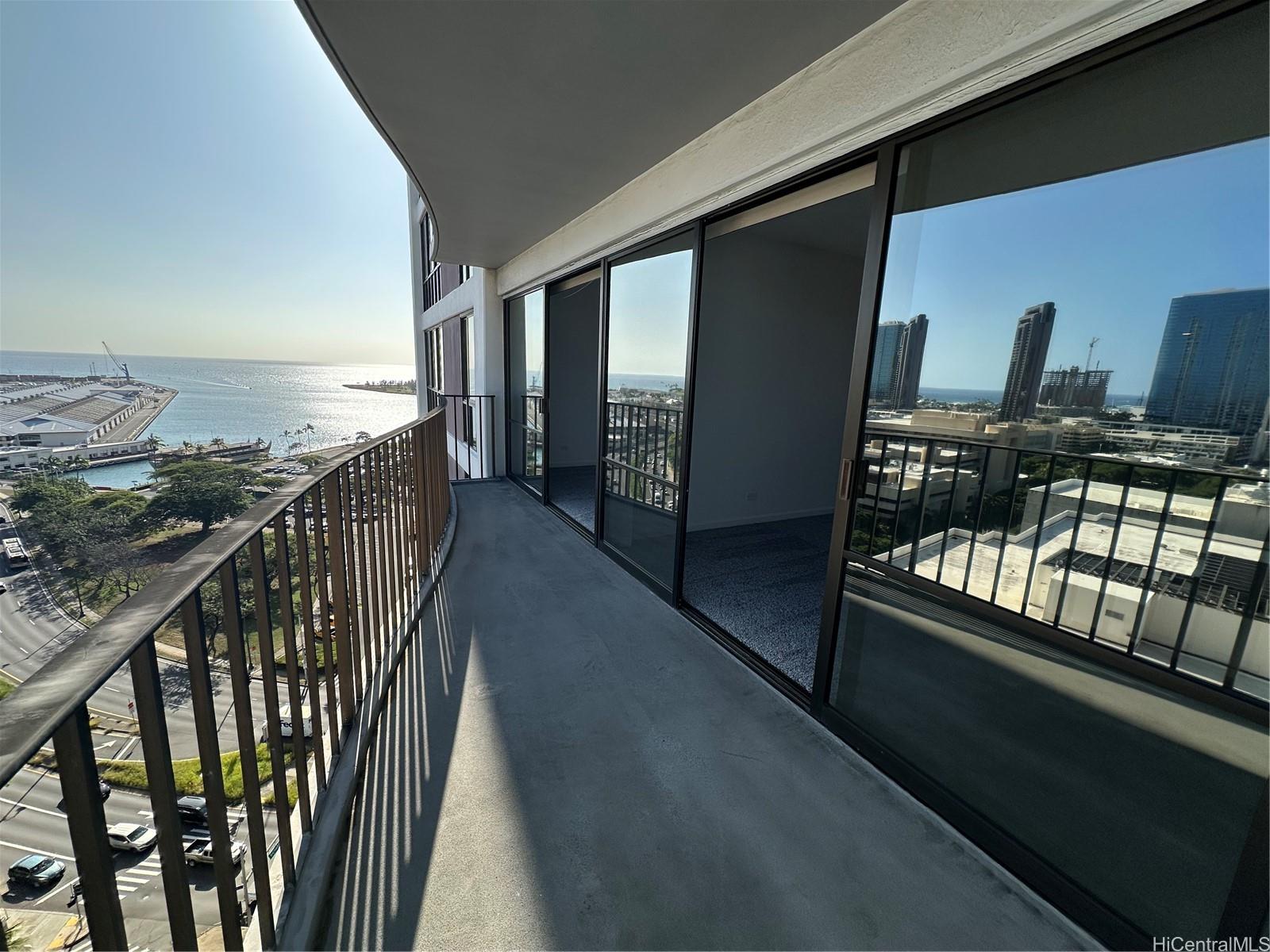 700 Richards Street, Unit 1708 Honolulu, HI 96813 - Photo 9 of 18 a view of balcony with furniture