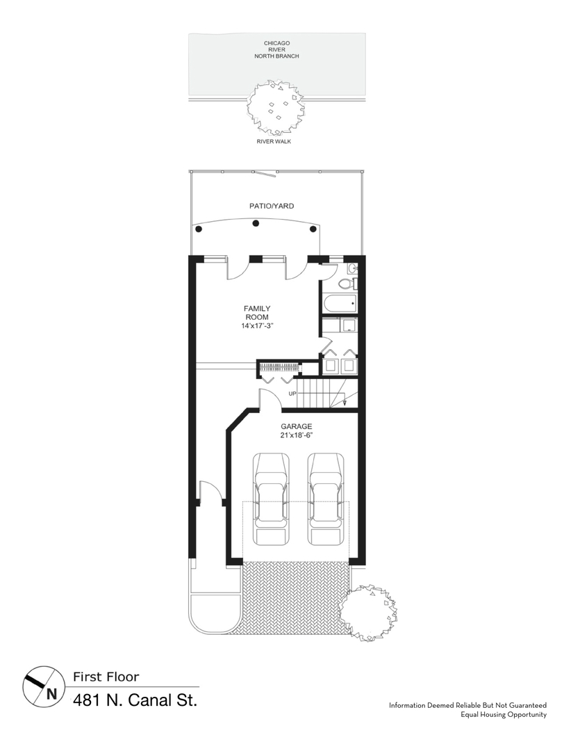 481 North Canal Street Chicago, IL 60654 - Photo 31 of 50 a picture of a floor plan