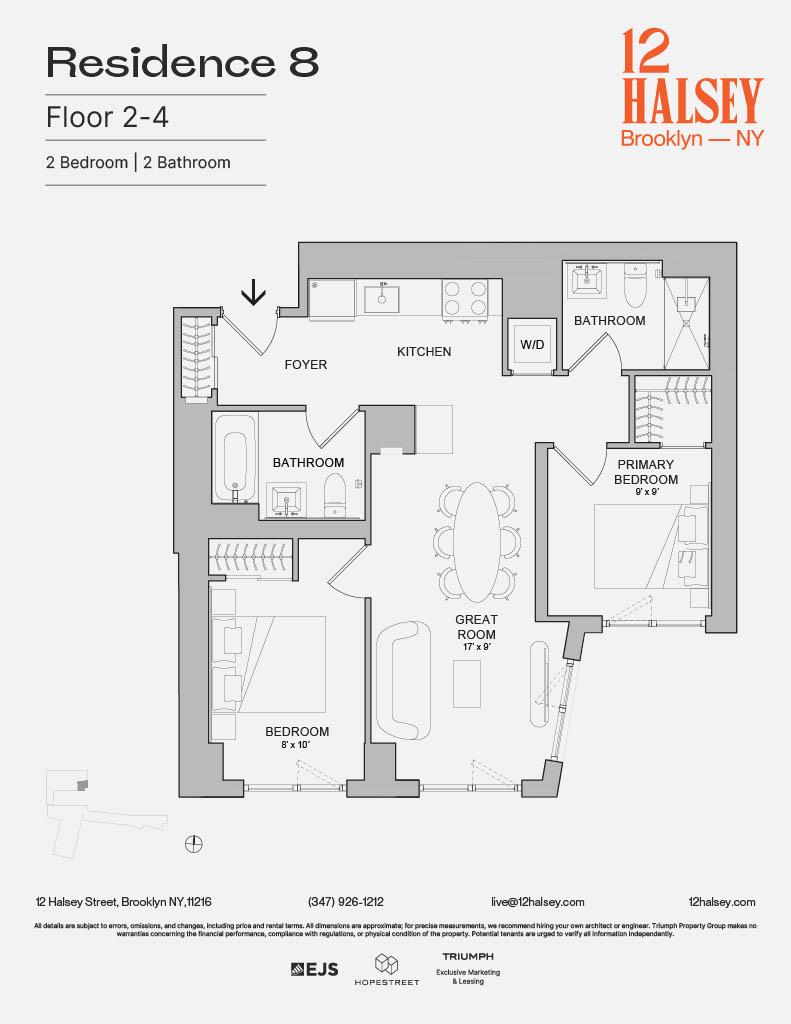 12 Halsey Street, Unit 208 Brooklyn, NY 11216 - Photo 14 of 14