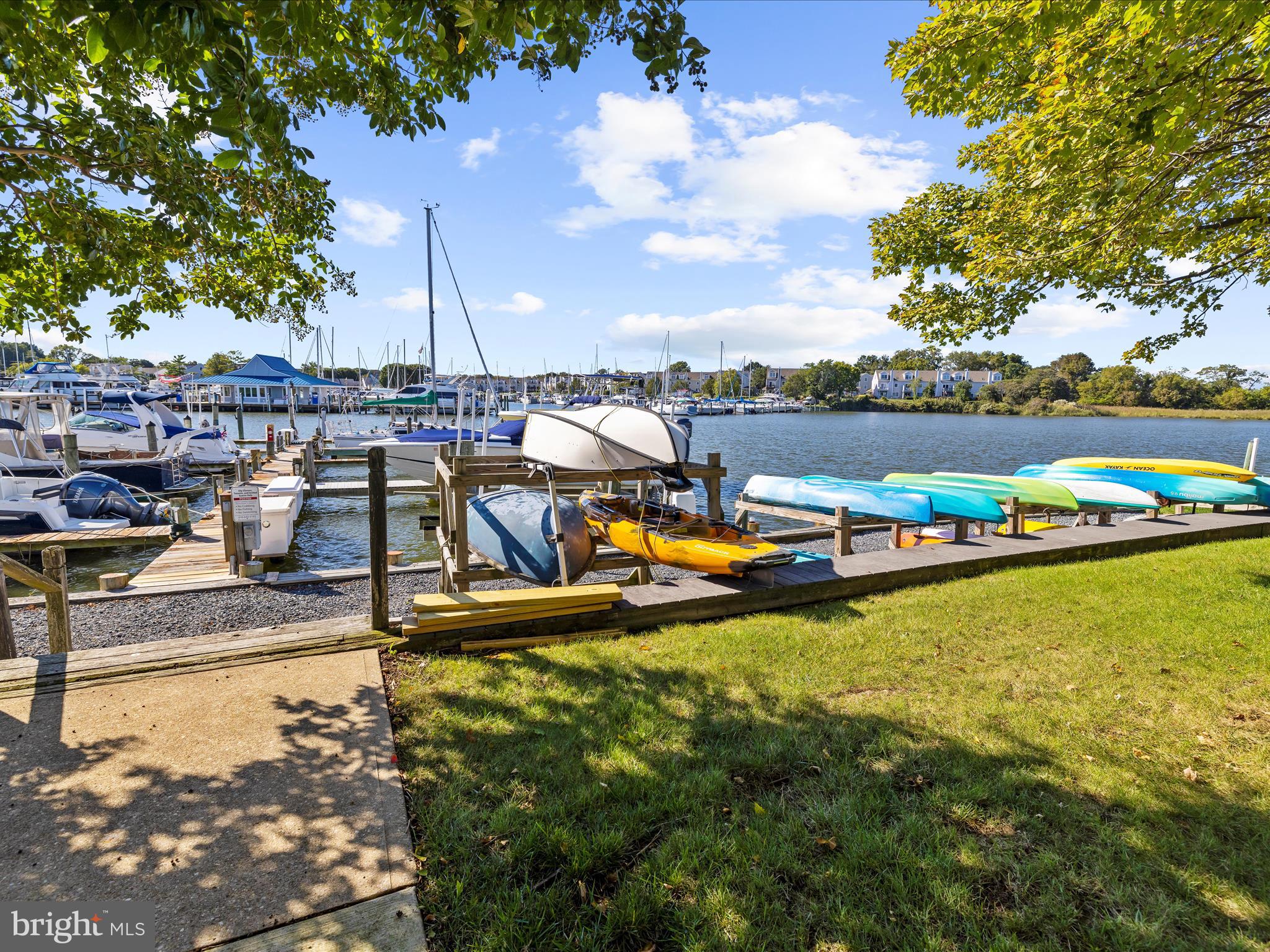 30 Queen Mary Court Chester, MD 21619 - Photo 46 of 60 a view of a lake with houses