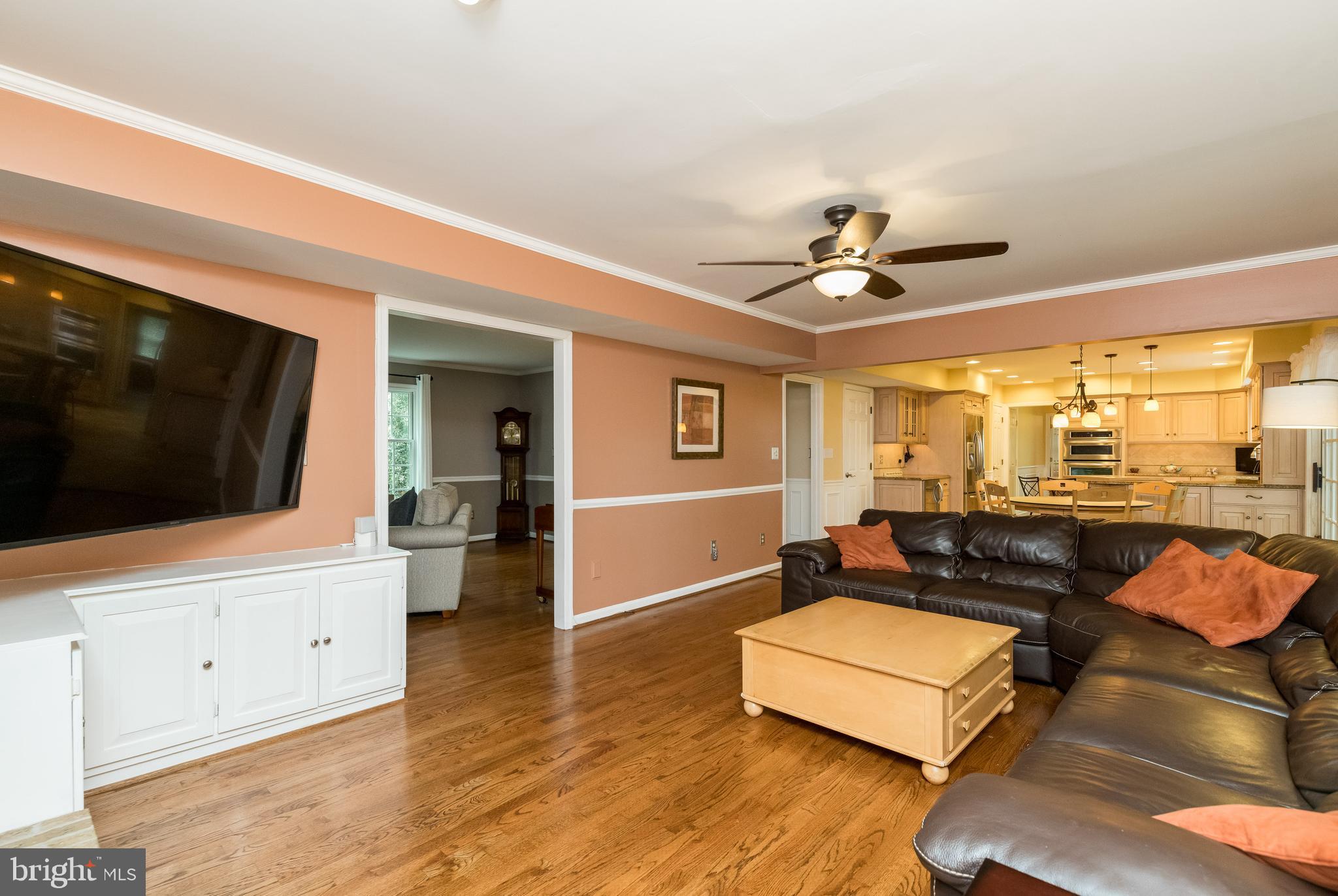 1007 Valewood Road Towson, MD 21286 - Photo 16 of 49 a living room with furniture and a flat screen tv