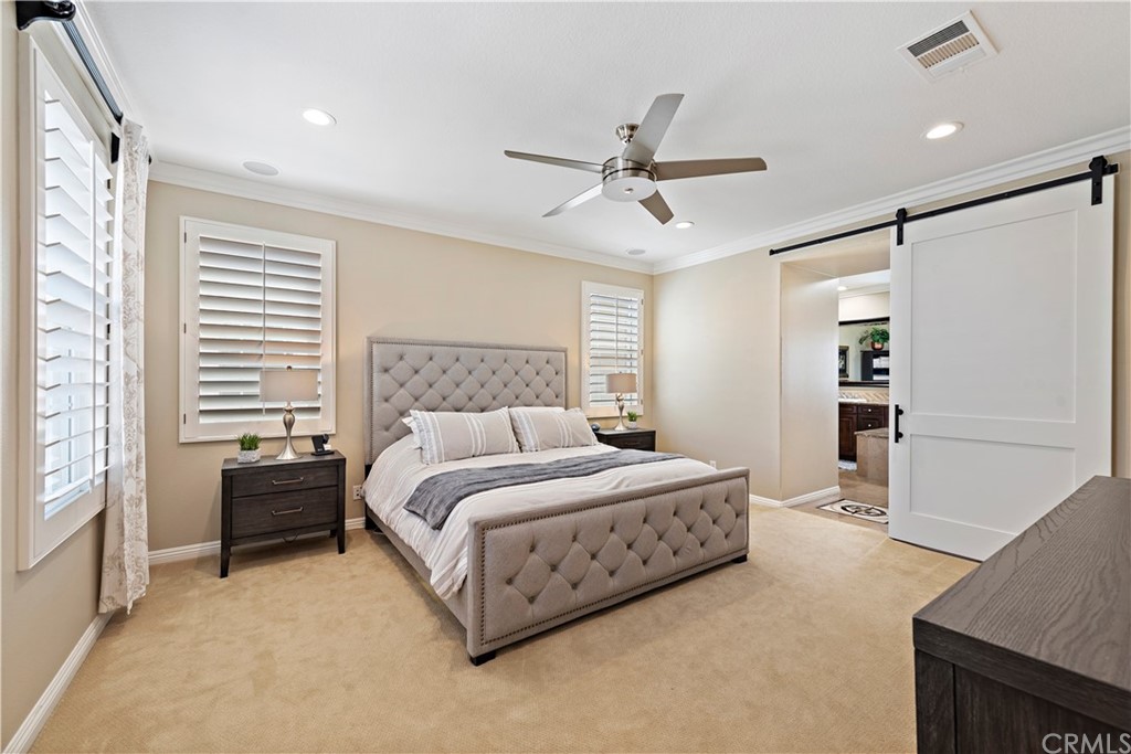 16 Melody Lane Ladera Ranch, CA 92694 - Photo 16 of 37 Master Bedroom with Barn door