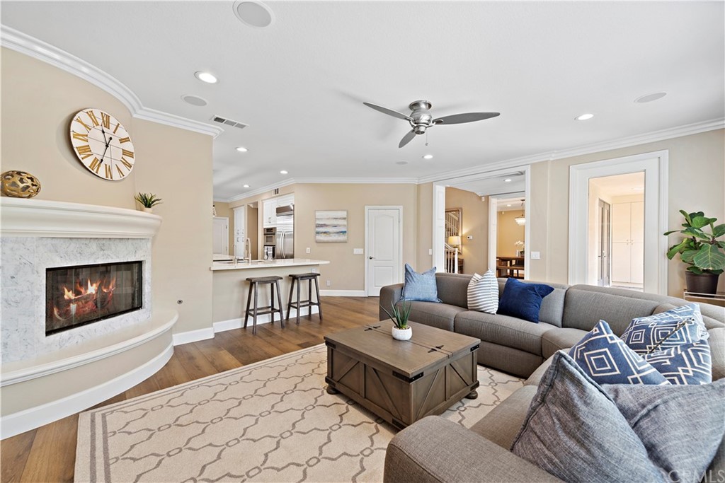 16 Melody Lane Ladera Ranch, CA 92694 - Photo 8 of 37 Family Room with fireplace