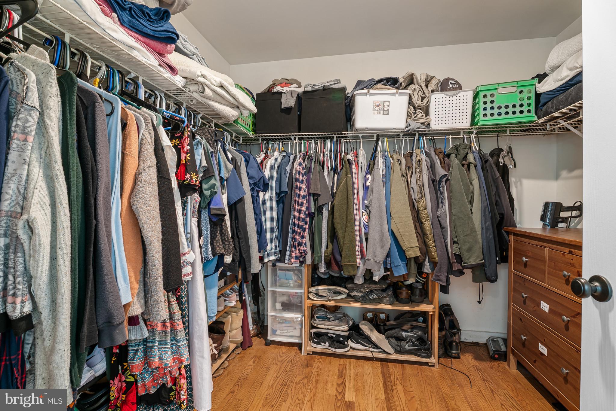 418 North Clear Ridge Road Union Bridge, MD 21791 - Photo 33 of 49 a view of walk in closet with clothes