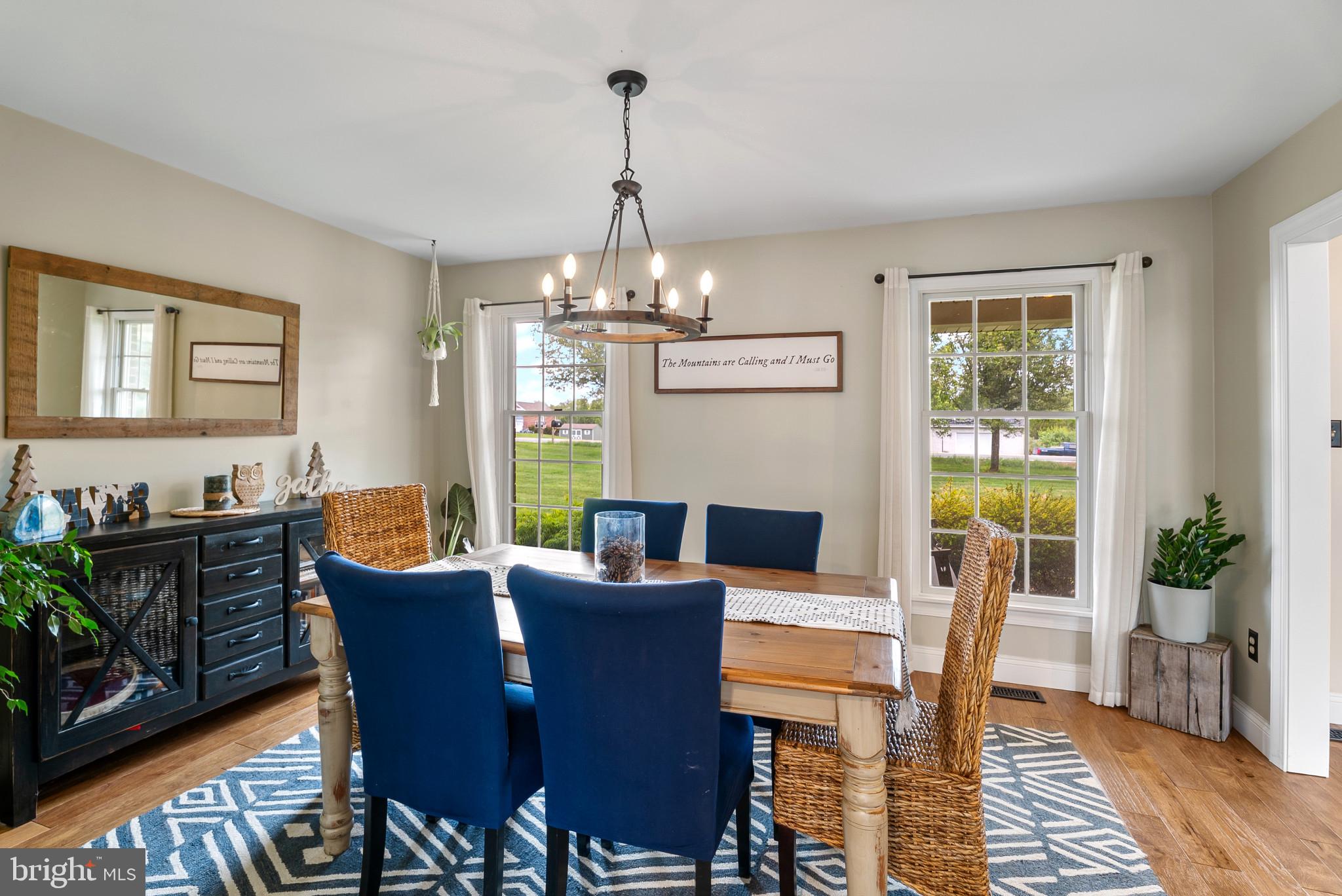418 North Clear Ridge Road Union Bridge, MD 21791 - Photo 7 of 49 a view of a dining room with furniture window and wooden floor