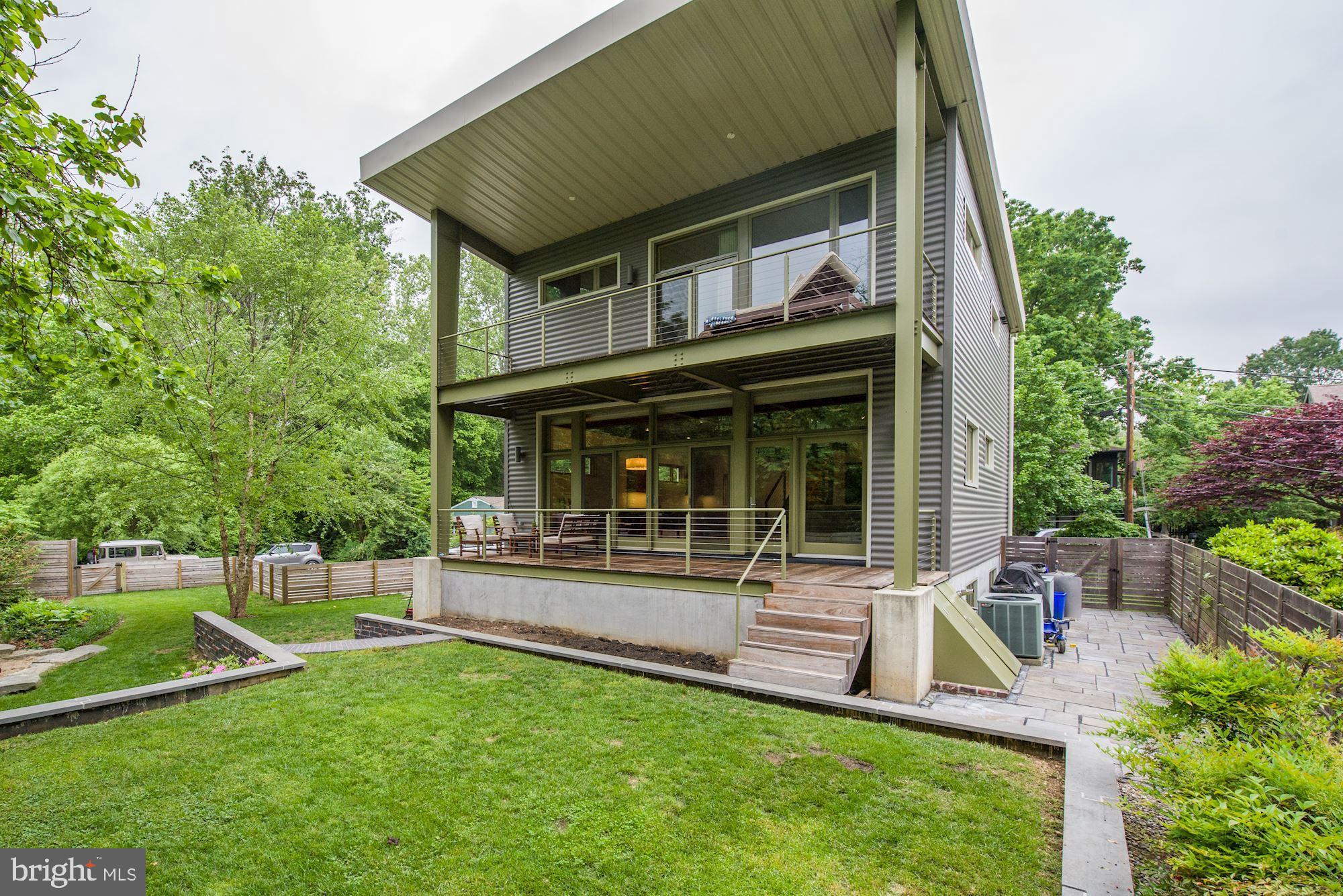 6 Thorne Road Cabin John, MD 20818 - Photo 30 of 39 Rear Elevation