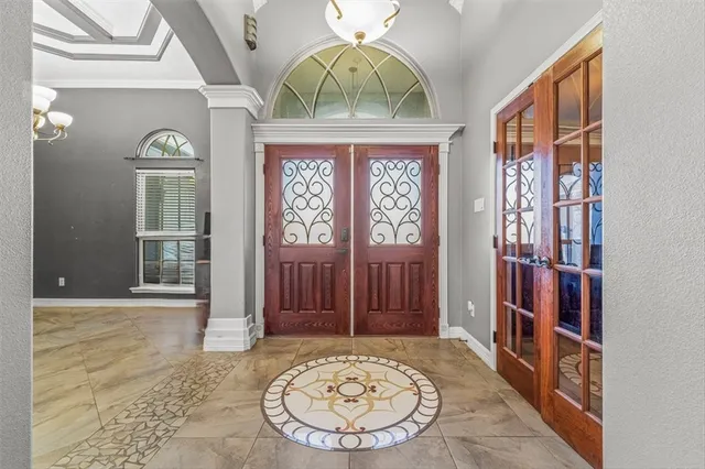 wooden floor with a window