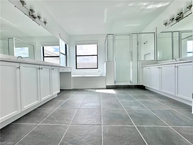 a view of a swimming pool and outdoor space