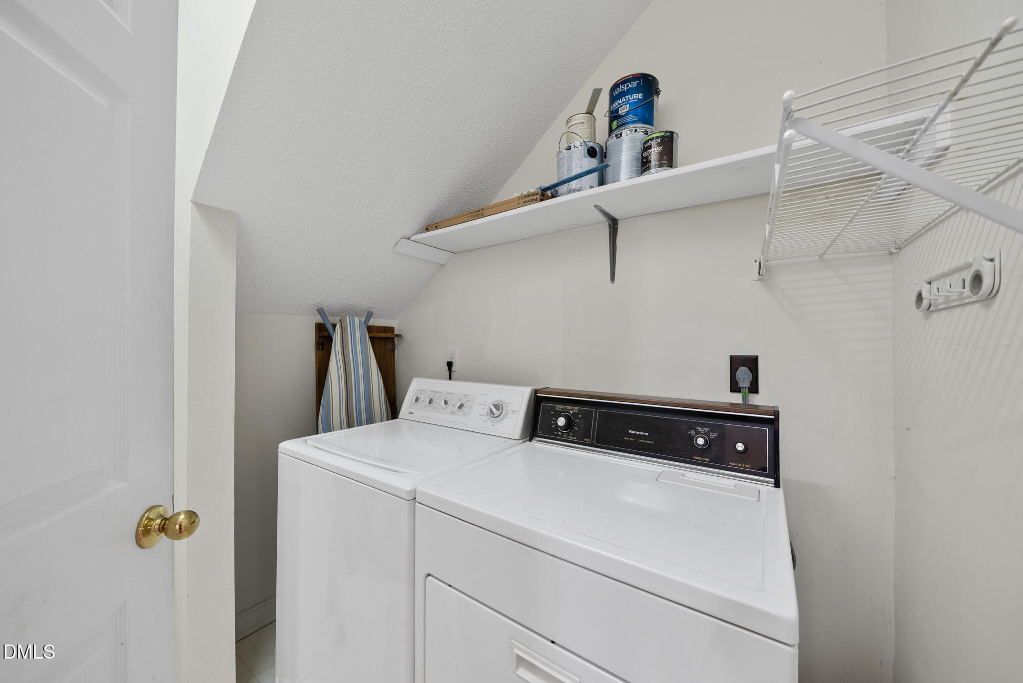 4126 Beaufain Street Raleigh, NC 27604 - Photo 13 of 36 a utility room with dryer and washer