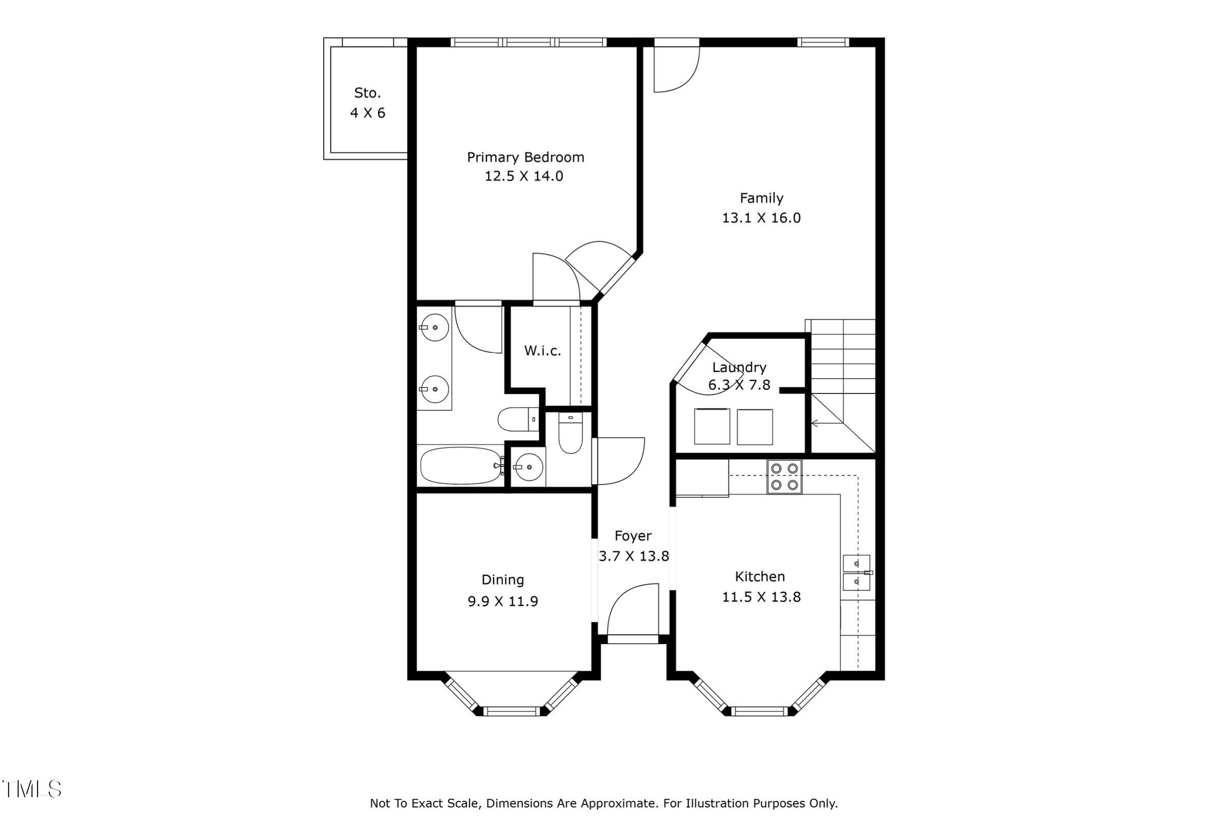 4126 Beaufain Street Raleigh, NC 27604 - Photo 31 of 36 a picture of a bench in front of a wall