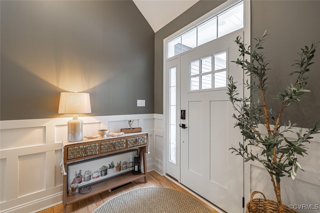 15813 Maclear Drive Midlothian, VA 23112 - Photo 2 of 38 a kitchen with a refrigerator and a plant