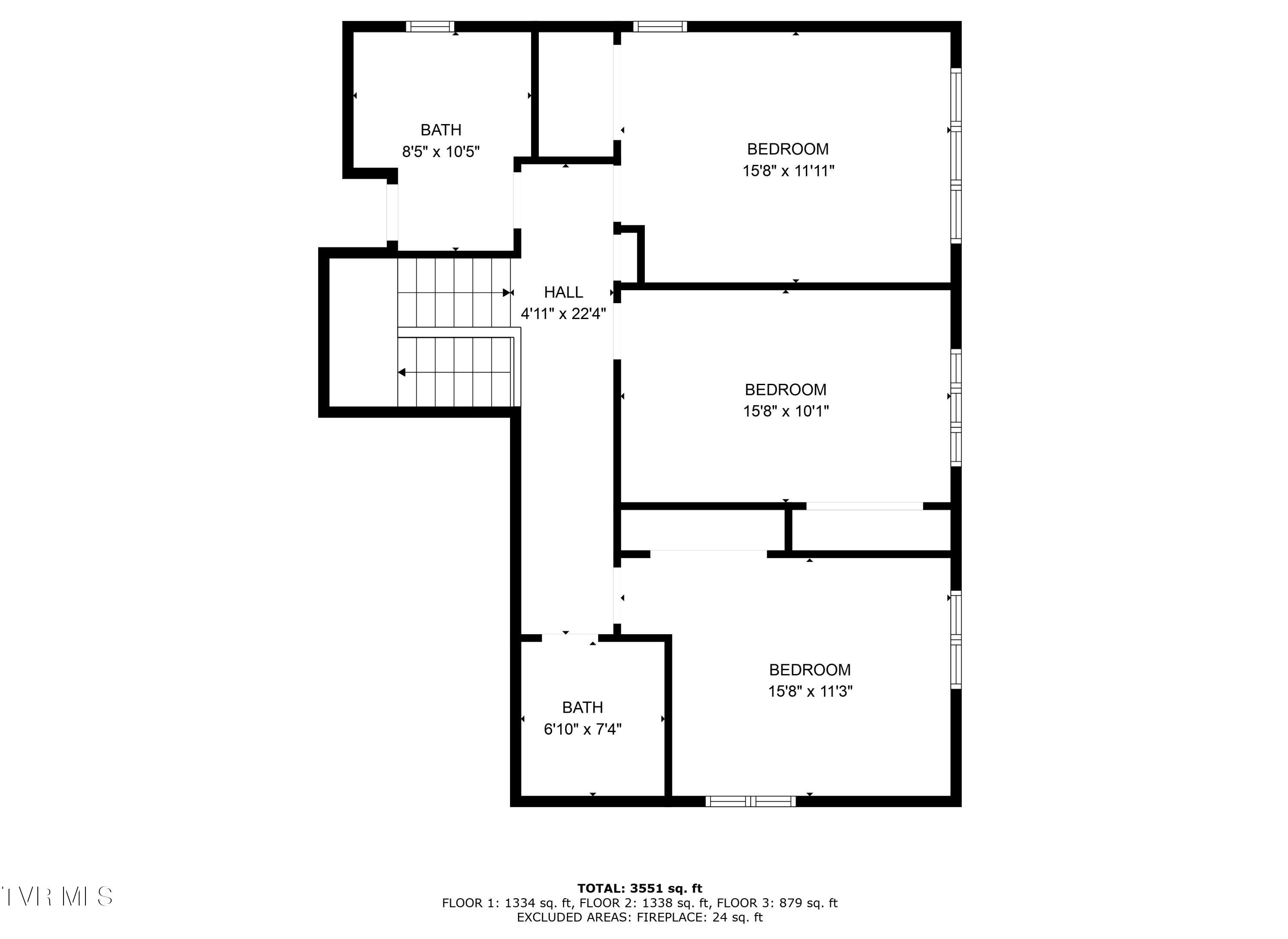 159 Columbine Road Kingsport, TN 37660 - Photo 107 of 108 columbine 2nd floor floor plan