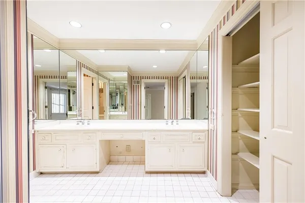 a view of closet