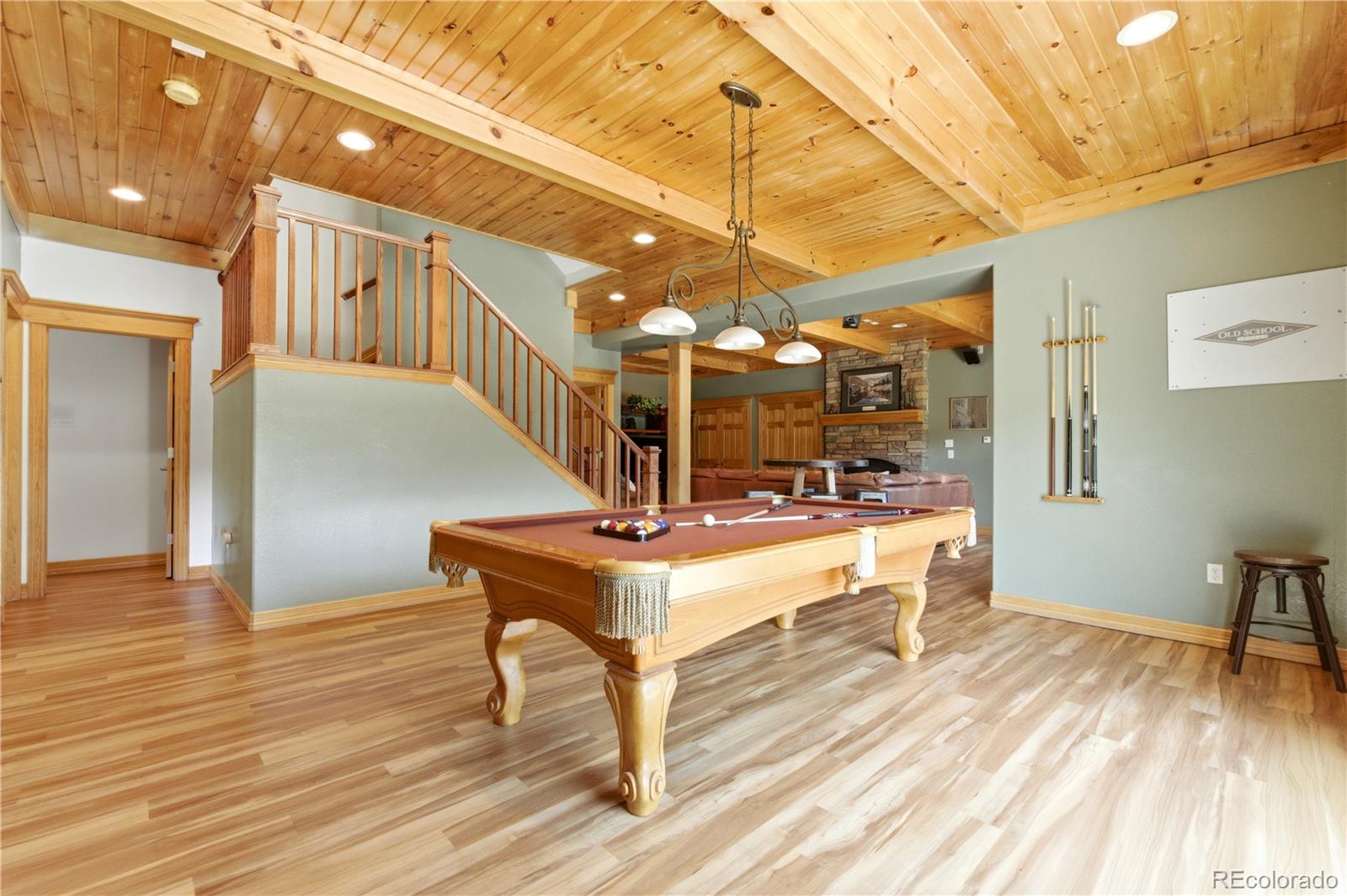 9659 South Turkey Creek Road Morrison, CO 80465 - Photo 37 of 49 a view of entryway with wooden floor