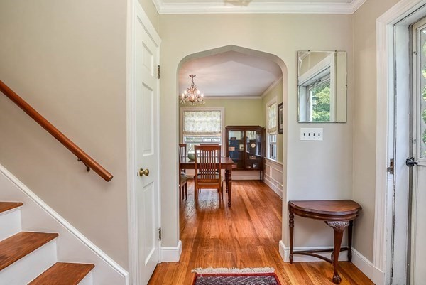 46 Park Street Dedham, MA 02026 - Photo 20 of 35 a view of a livingroom with furniture and hardwood floor