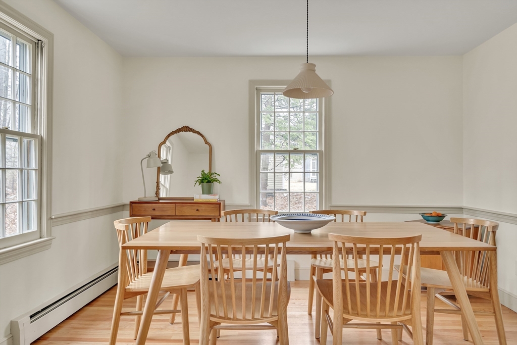 8 Highland Road Acton, MA 01720 - Photo 13 of 36 a view of a dining room with furniture window and outside view