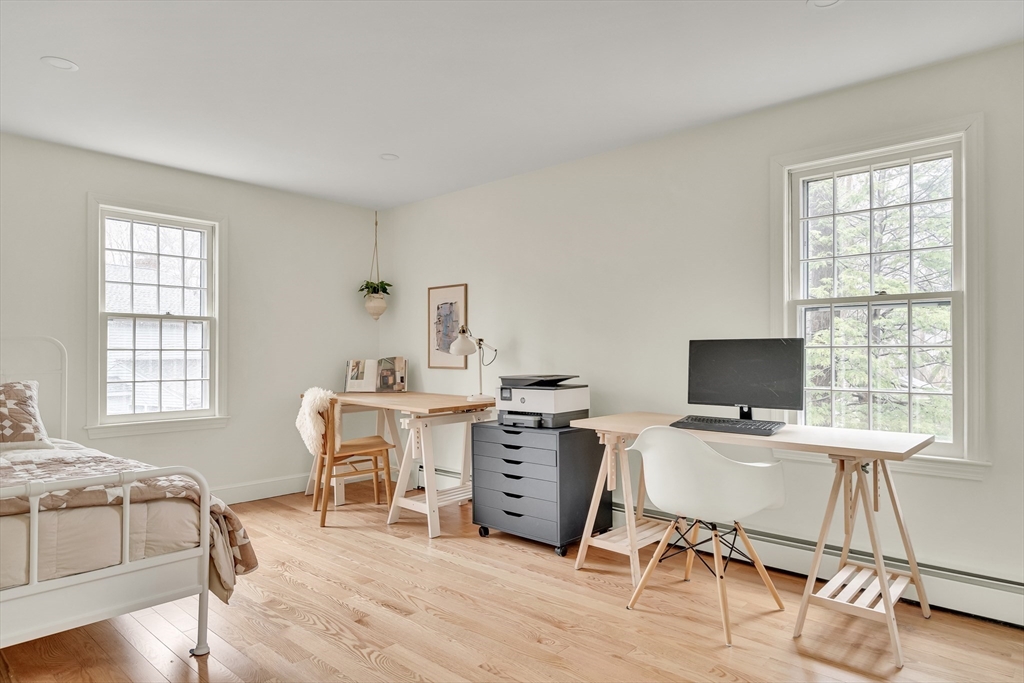 8 Highland Road Acton, MA 01720 - Photo 30 of 36 a workspace with furniture window and wooden floor