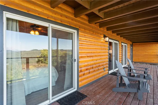 a view of outdoor space with seating space