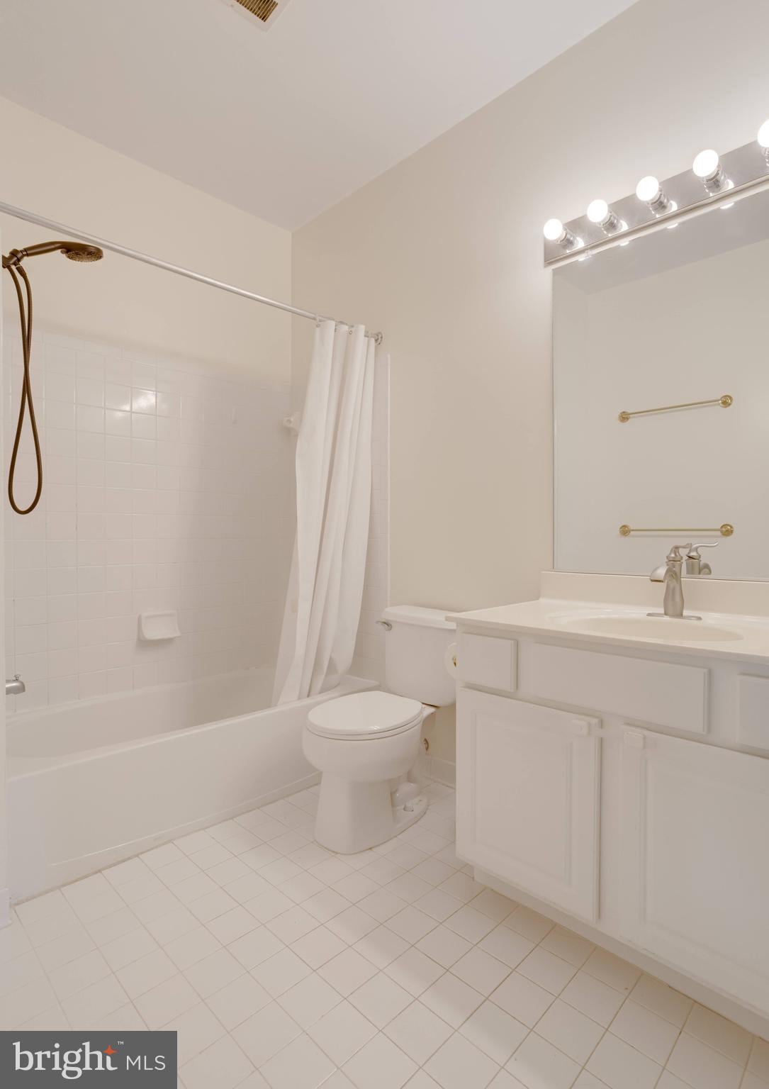 11302 Westbrook Mill Lane, Unit 204 Fairfax, VA 22030 - Photo 23 of 30 a bathroom with a sink a toilet and shower