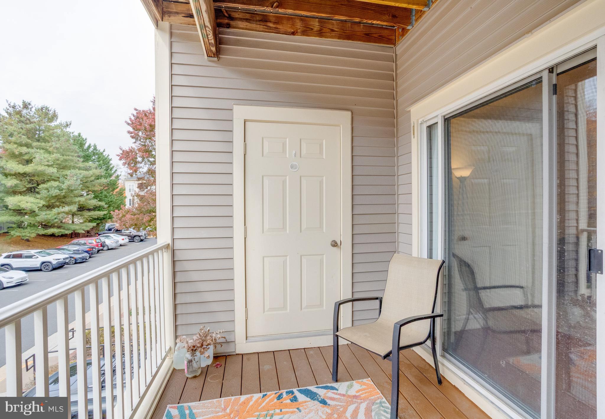 11302 Westbrook Mill Lane, Unit 204 Fairfax, VA 22030 - Photo 5 of 30 a view of a balcony with furniture