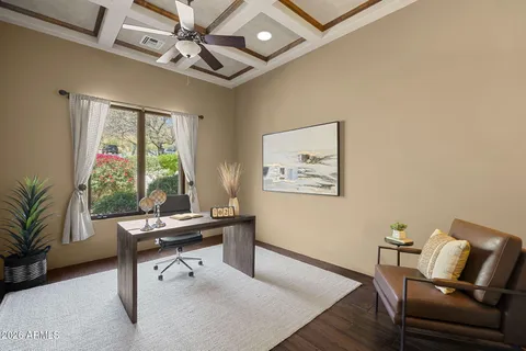 a large bathroom with a granite countertop tub sink shower and mirror