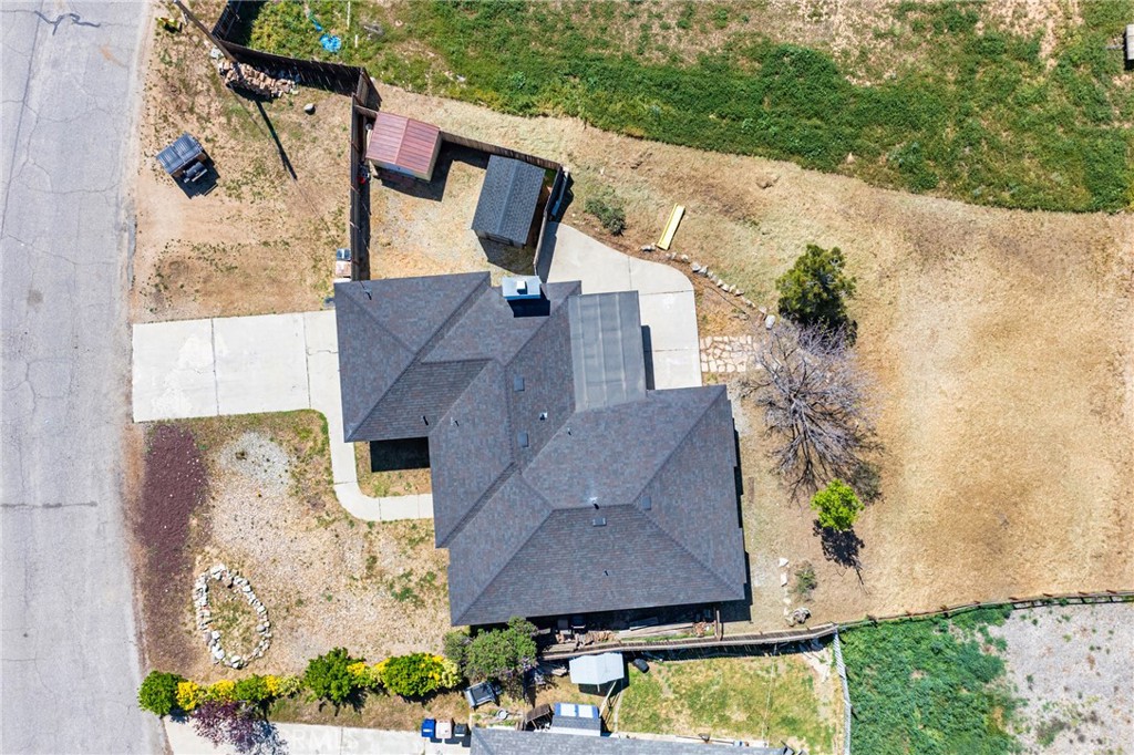 21921 Fig Court Tehachapi, CA 93561 - Photo 42 of 44 an aerial view of house with yard swimming pool and outdoor seating