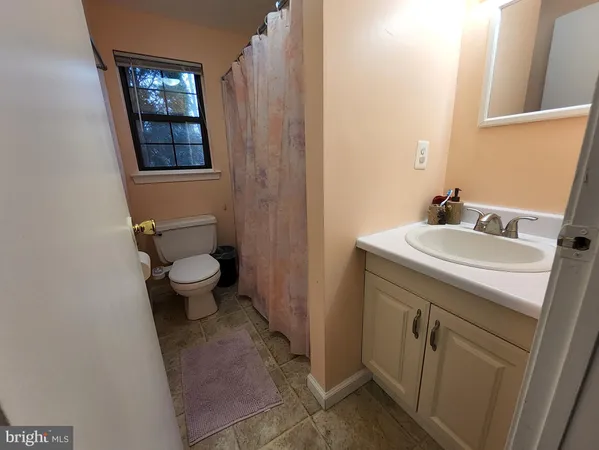 a bathroom with a sink toilet and vanity