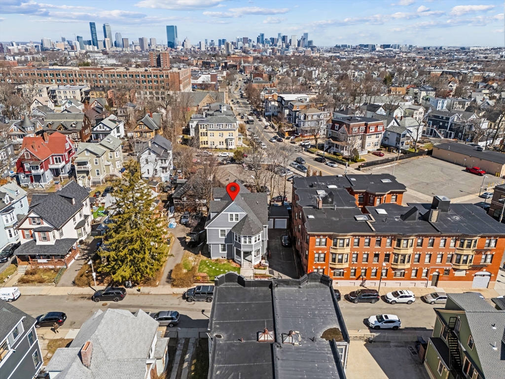 7 Waumbeck Street, Unit 3 Boston, MA 02121 - Photo 18 of 21 an aerial view of a city