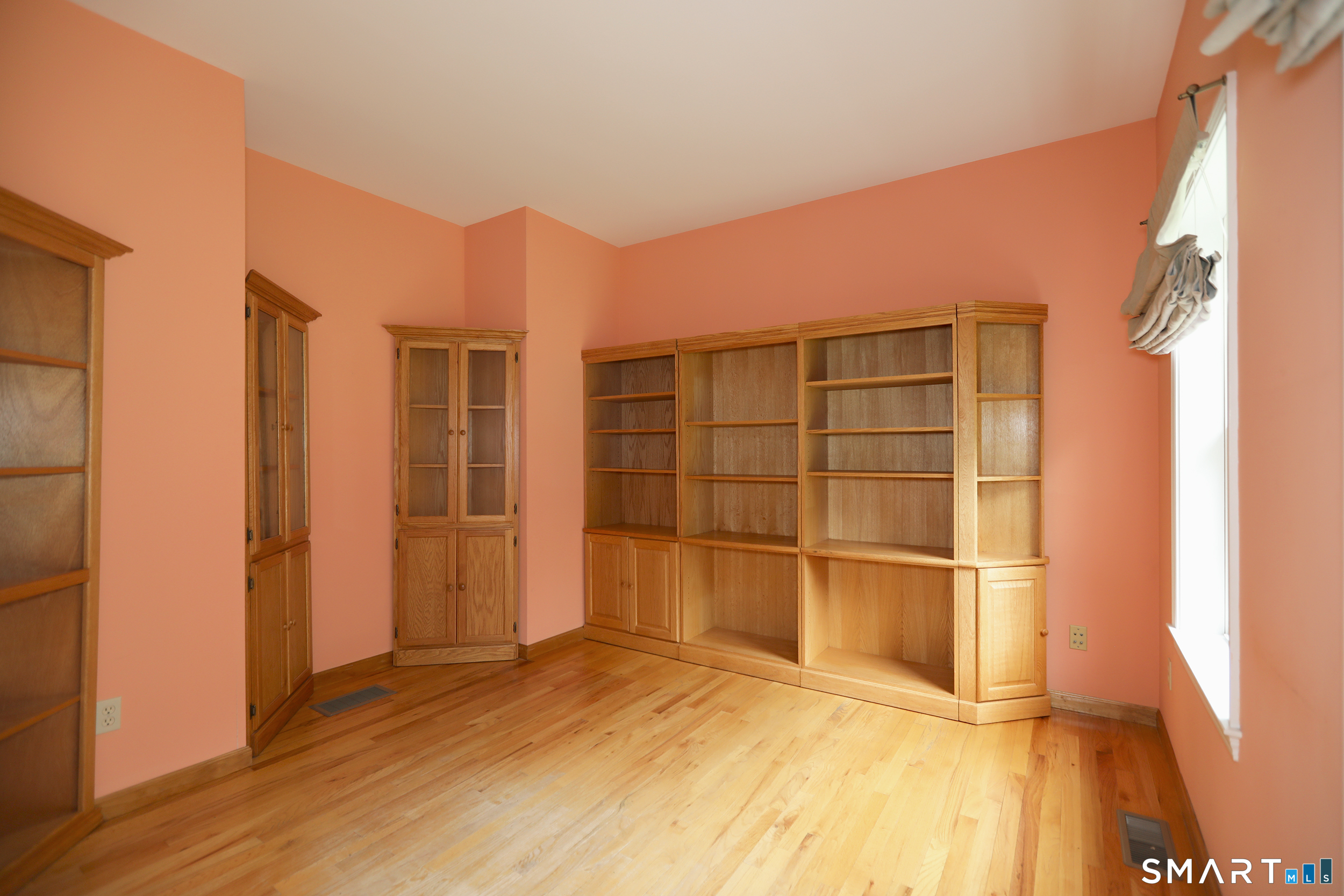 42 Straits Road Chester, CT 06412 - Photo 6 of 24 First floor home office has tons of storage and hardwood floors