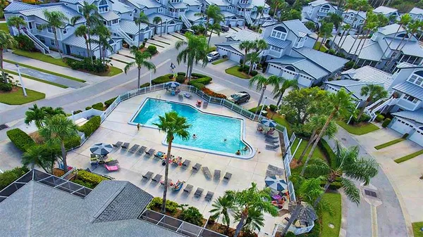 a front view of a house with lake view