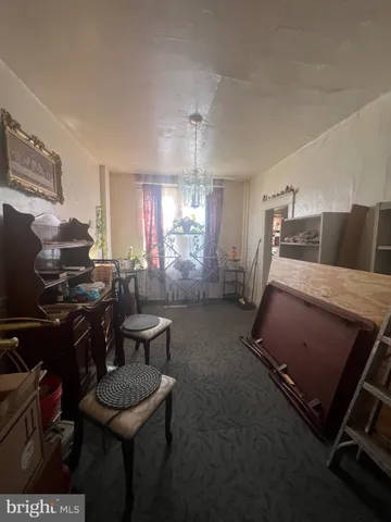 a room with furniture and a window