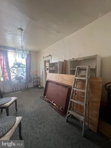 a room with gym equipment