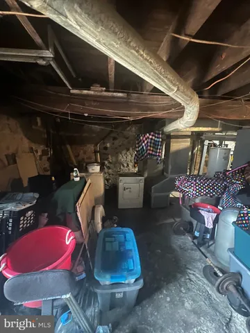 a room with gym equipment